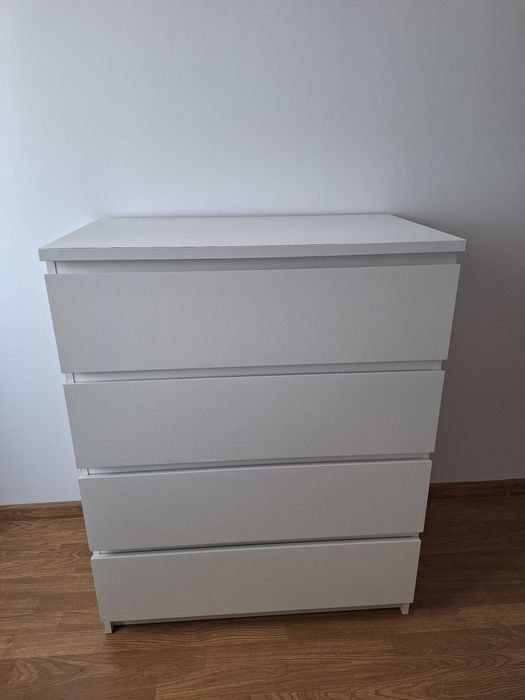 Vand comoda MALM, 4 sertare