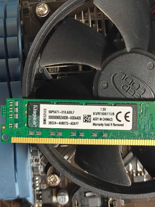 ASUS P8H67 + I5 3570 + DDR3 8 GB материнка + процессор +  ОЗУ + кулер