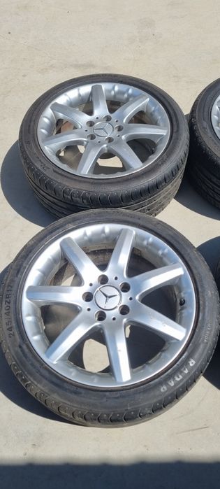 jante Mercedes r17 cu anvelope vara ca noi