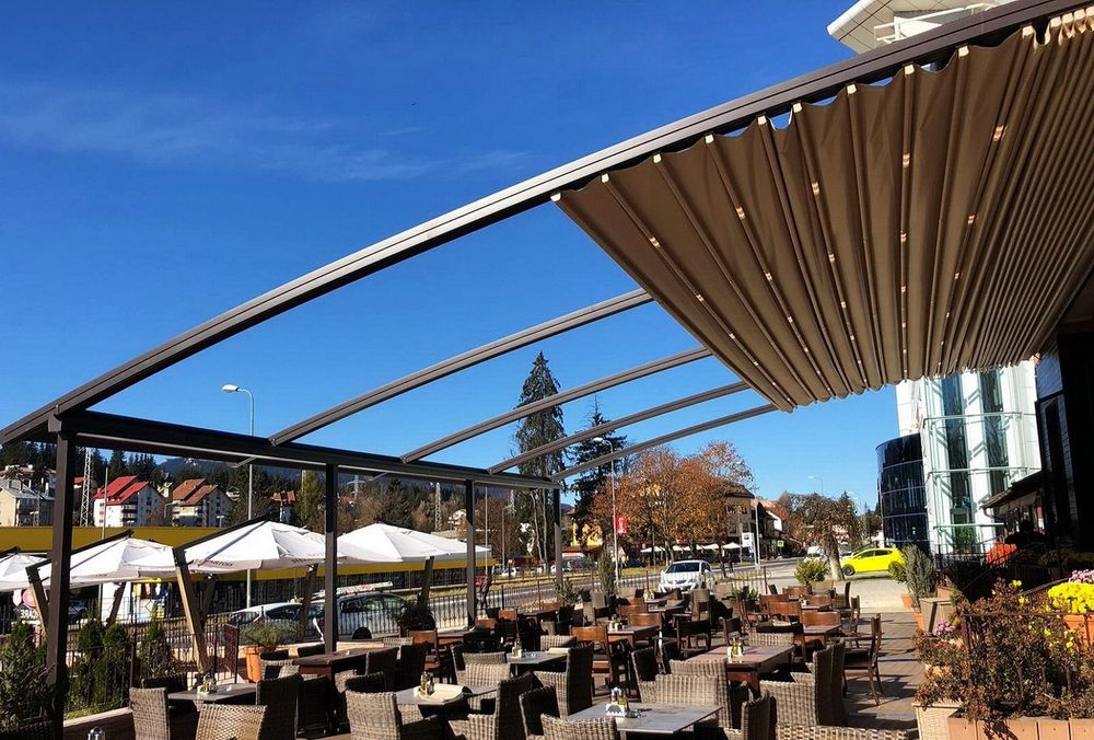 Pergole, terase retractabile