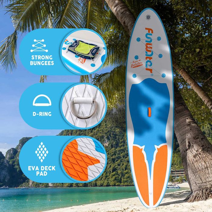 Сапборд SUP board 335 × 83 см | Самый широкий | Новый! Полный комплект