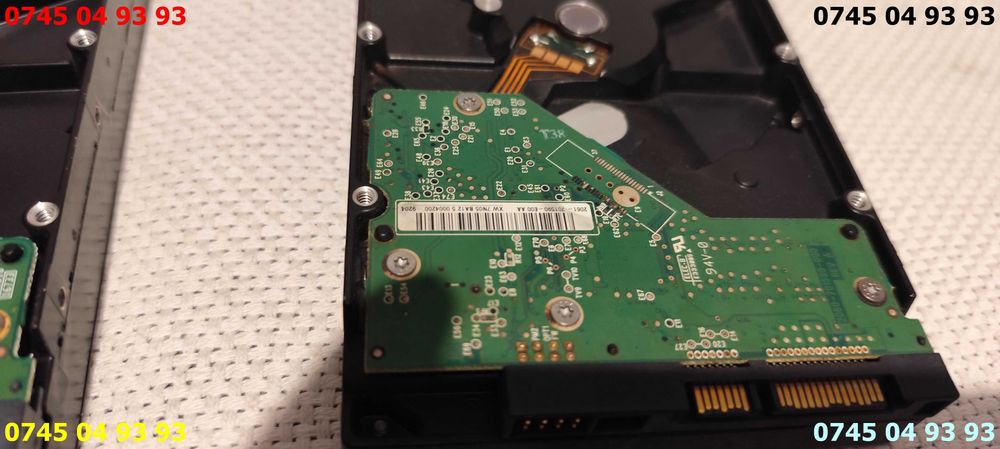 set 2 buc HDD sata 160gb testate cu santinel 98% si 100%