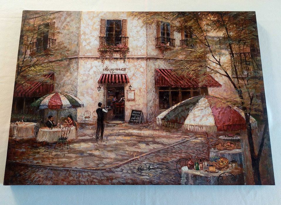 Картина "Maggiano's" от Ruane Manning – Репродукция върху канава (50x70 см)
