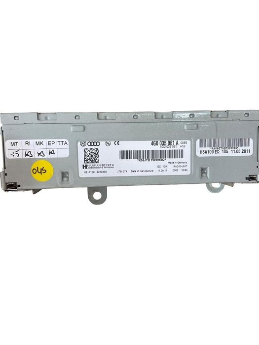 Cd/Dvd Harti Navigatie Volkswagen Touareg 7P5, 7P6 2010 - 2018 4G0 035 061 A