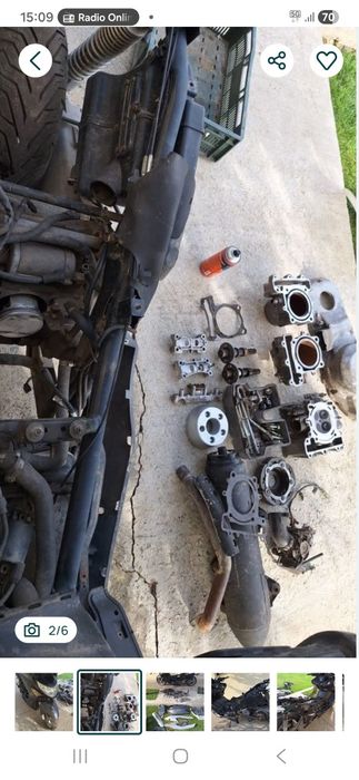 Piese kymco xcyting 500cc