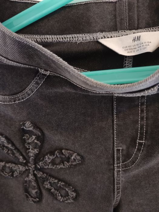 Blugi fete mărimea 11-12 ani, 152 cm