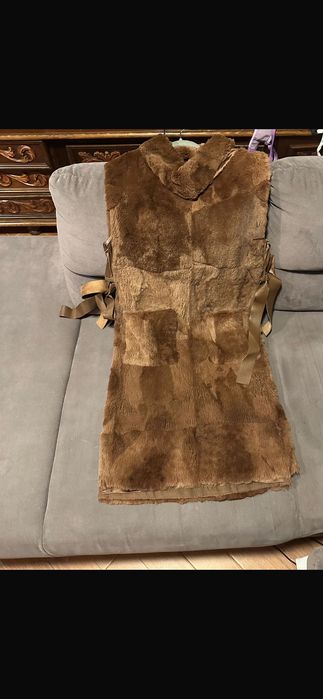 Vesta rochie Blana model Jean Paul Gaultier