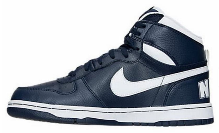 adidasi Nike Big High, Negru/Albastru/Alb, 44 -> NOU, SIGILAT