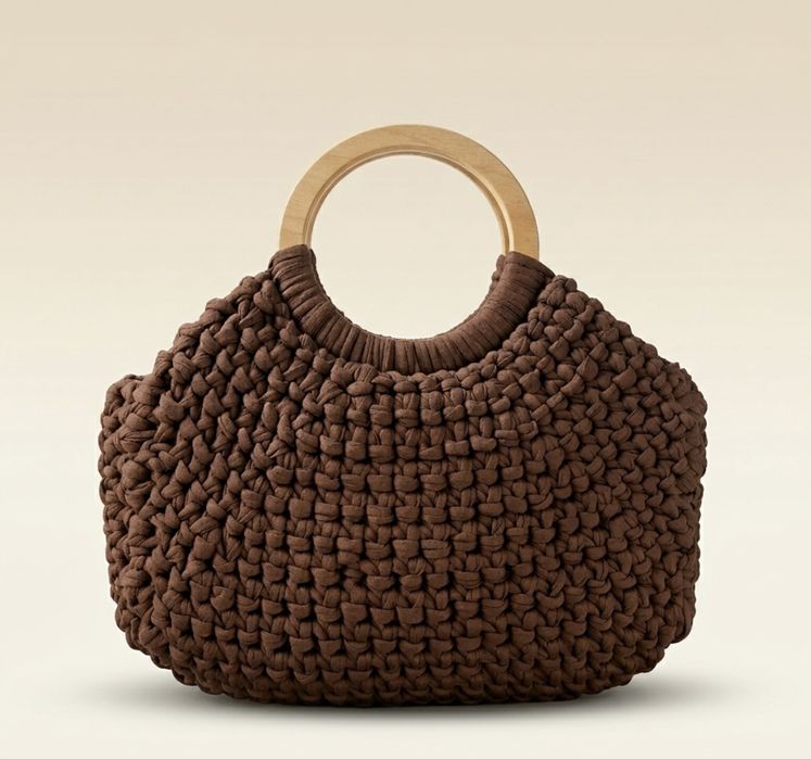 Вязаная Сумка ручной работы