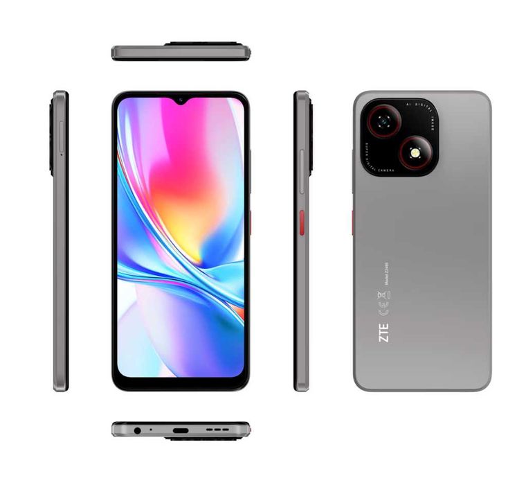 Telefon mobil ZTE Blade A35e, Dual SIM, 2GB, 64GB, 4G, Gri