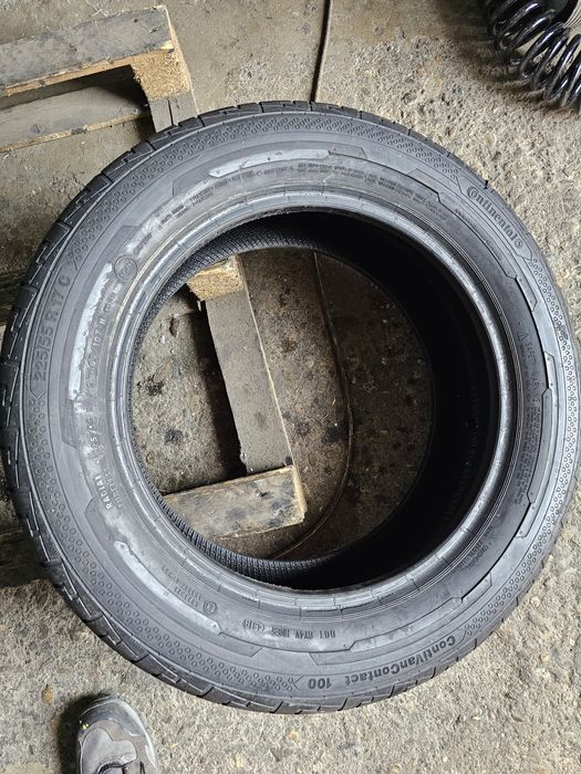 1 anvelopa noua 225 55 17C Continental Contivancontact 100