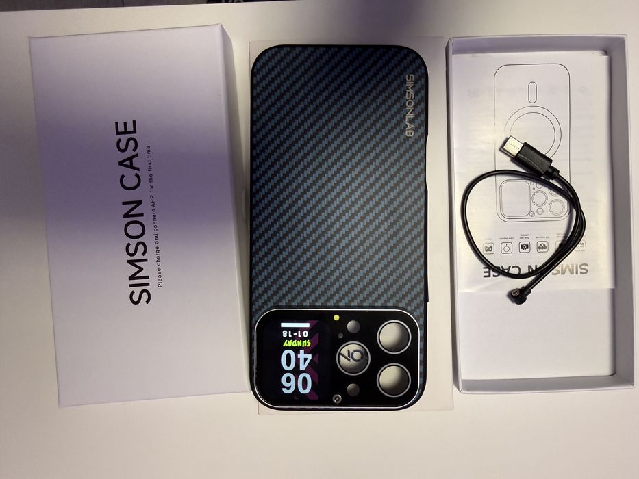 Husa cu display Iphone 16 pro max