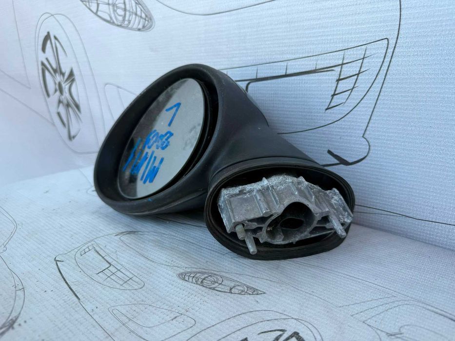 Oglindă Retrovizoare Stânga Electrică 5 Pini Mini One / Cooper R55 / R56 / R57 / R58 / R59 51162755637 / 2755637 2009 / [2005-2014] / (5B2)
