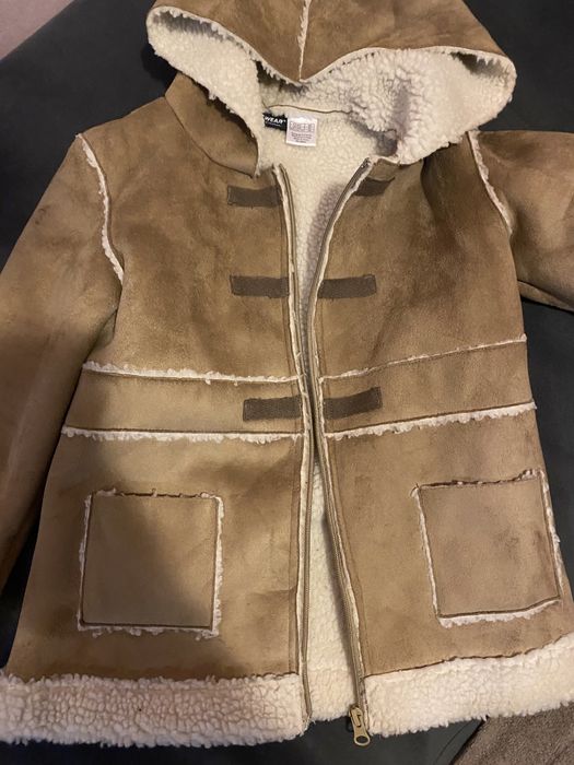 Ново детско кожено яке 104