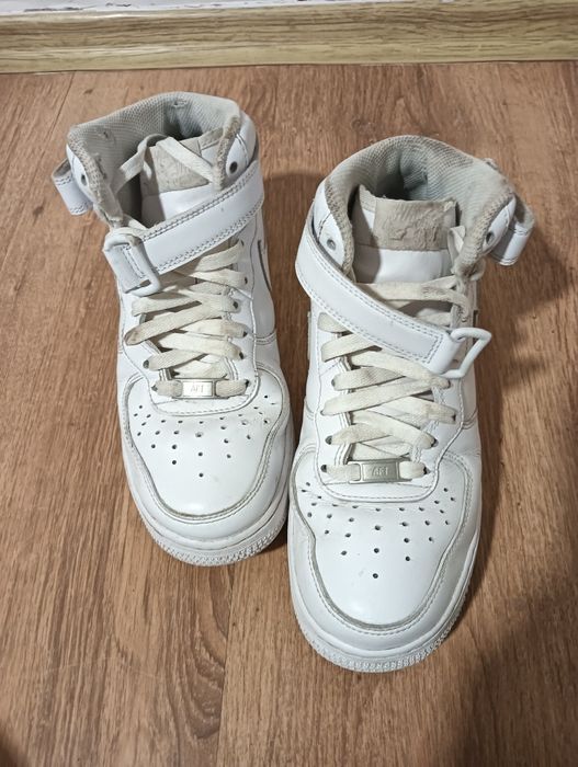 Nike Air foce 1 mid alb mărimea 39
