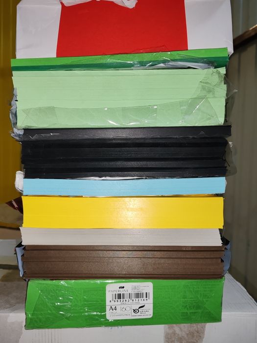 Цветная бумага и картон, PAPERLINE