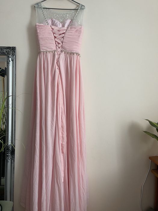 Rochie de ocazie cu trena, marimea xs/s