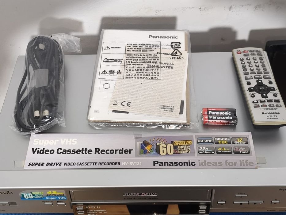 Videorecorder Panasonic NV-SV121 nou nefolosit