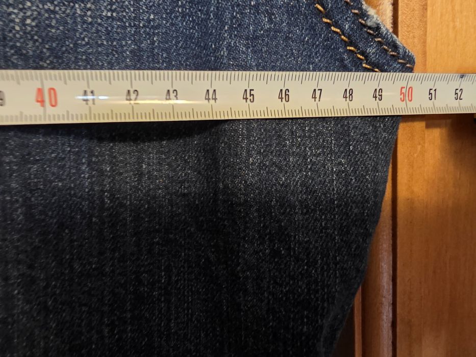 Vestă blug GLOW (XL) + Blugi ZARA MAN (46) cu stropi și rupturi, 100 lei / buc
