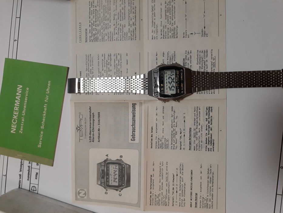 Часовник TEMPIC  електронен