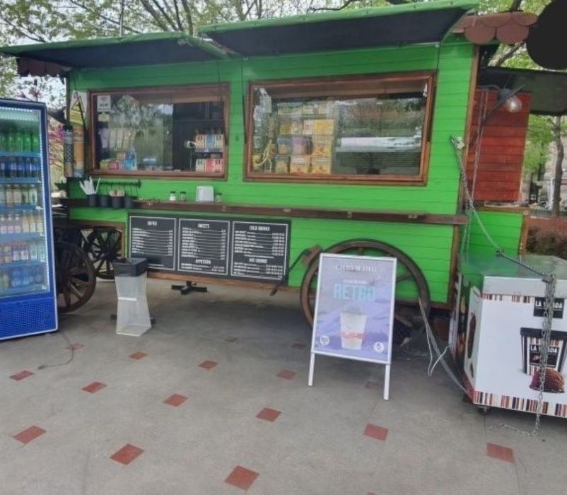 Caruta rustica (car vienez) cu utilitate comerciala