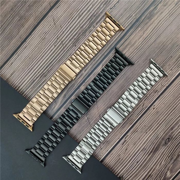 Метална стоманена верижка/каишка за APPLE WATCH+ПОДАРЪК машинка