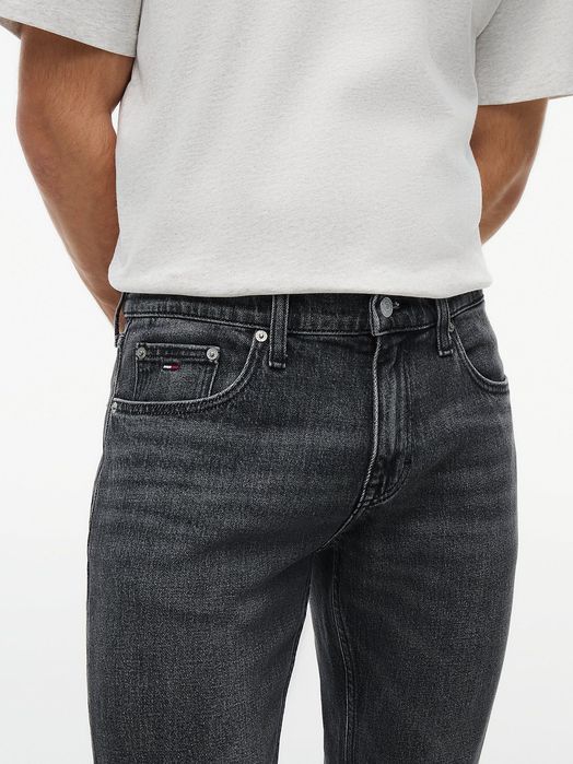 Мъжки дънки : TOMMY JEANS Scanton Slim Faded Black Jeans