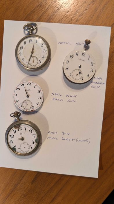 ceasuri de buzunar vechi