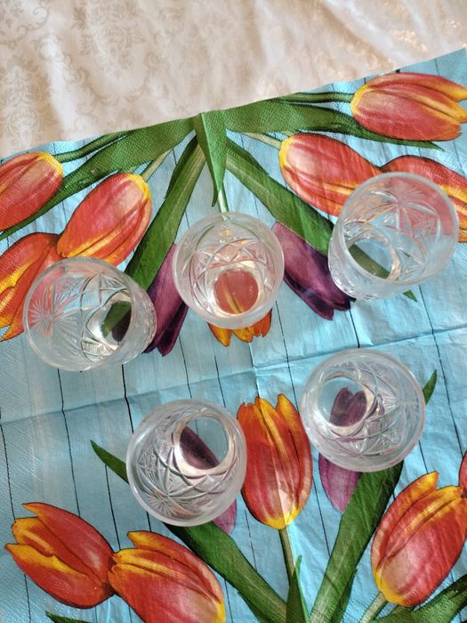 Хрустальные стаканчики