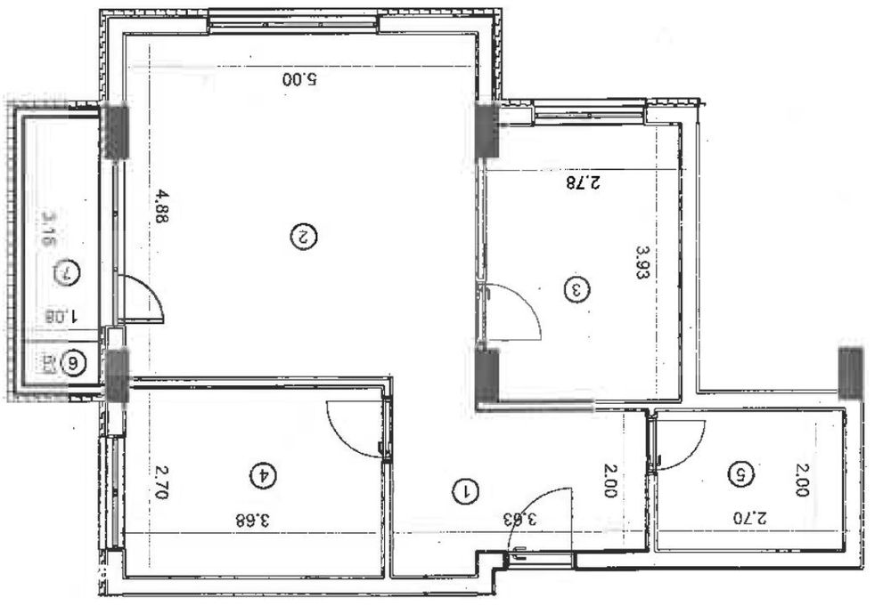 Apartament 3 camere, 59 mp, etaj intermediar, zona Vivo Mall