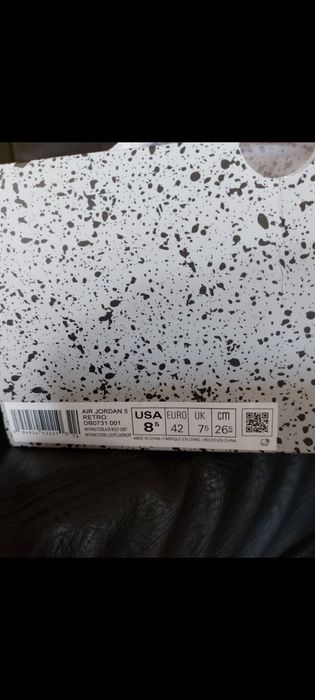 Jordan 5 retro anthracite