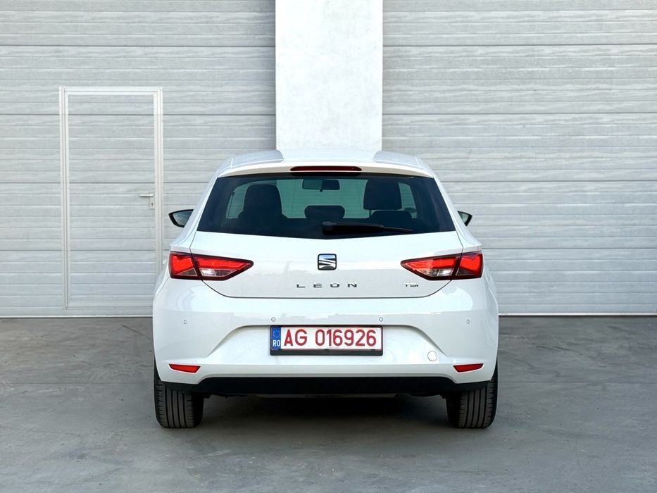 REZERVAT ! Seat Leon 2014 1.2 benzina 85CP RAR Efectuat Carte RO Euro 6 188000km Navigatie Clima Pilot Comenzi Volan