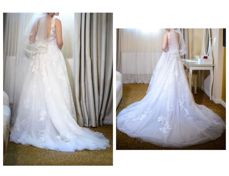 Rochie de mireasă Rosa Clara plus cadouri