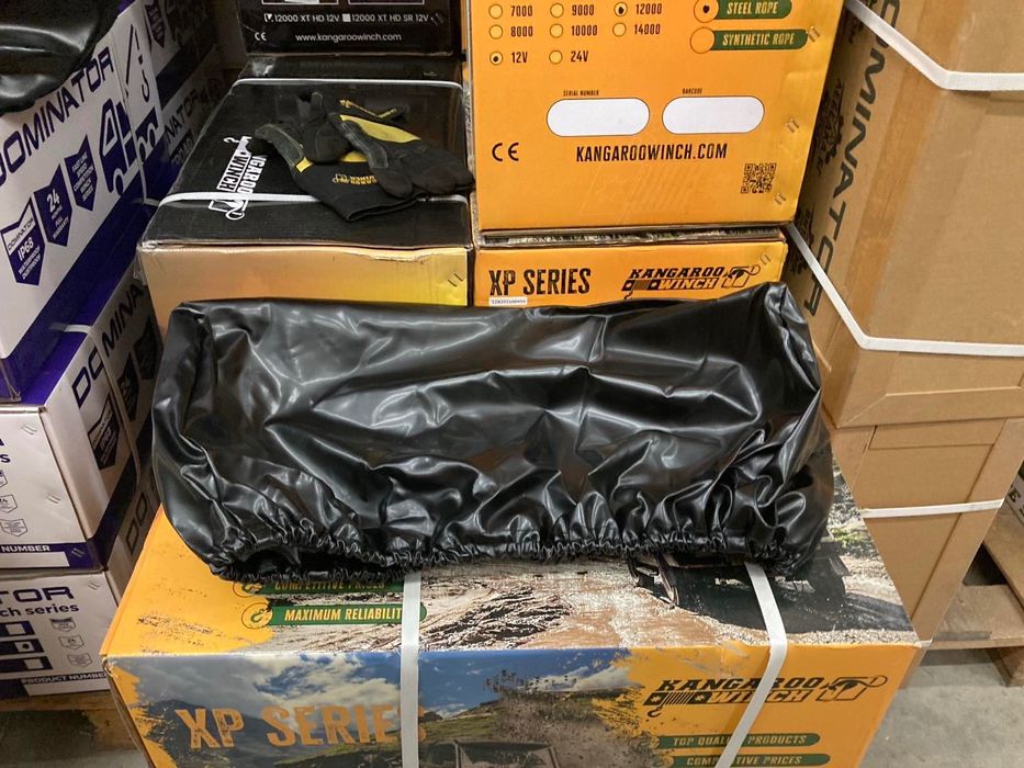 Husa troliu universala din piele sintetica”PowerWinch”8000lbs-13000lbs