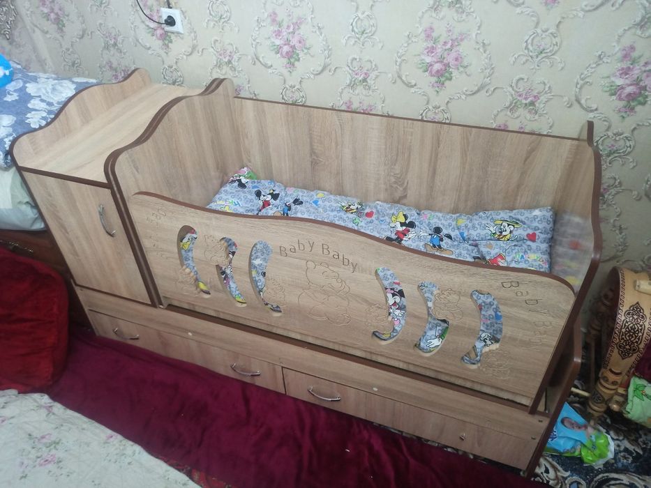 Детская качалка кровать