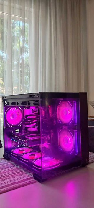 Супер Геймърско PC Ryzen 5 9600X/32Gb D5 6400Mhz G.Skill/1TB SSD/RX 9060XT 16Gb/WiFi&BT/Гаранция