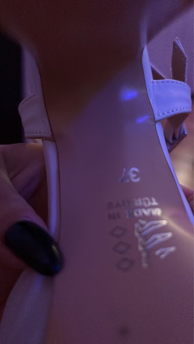 Дамски обувки на платформа с ток 37номер