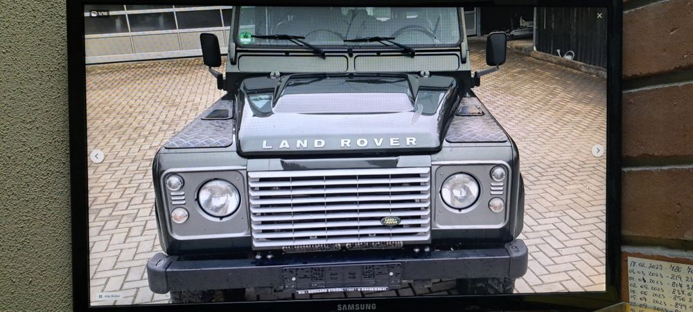 Land rover defender 2008 260000 km variante schimb