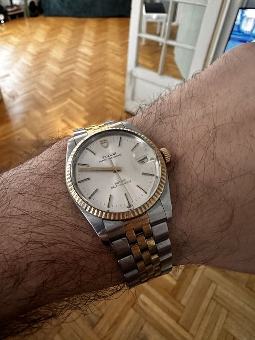 Tudor Prince Aur-Otel, semnat Rolex