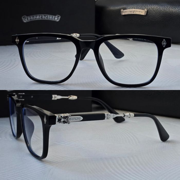 Очила за компютър Диоптрични рамки прозрачни слънчеви chrome hearts