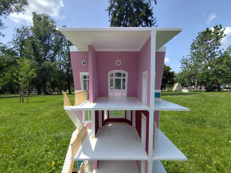 Макет на къща , с една фасада