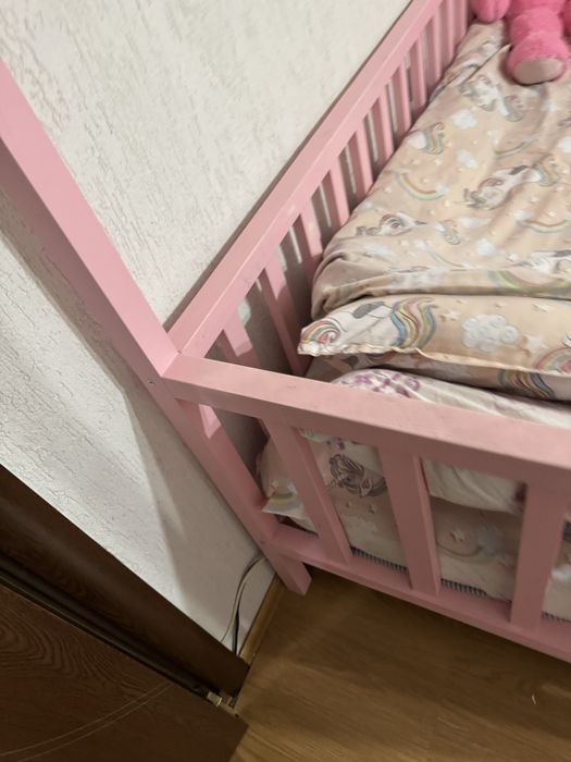 Дървено денско легло къщичка