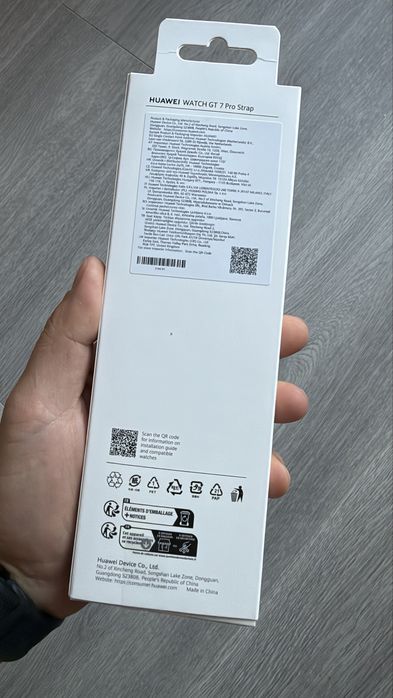 Curea Huawei GT 7 Pro Green Fluoroelastomer originala, sigilata, cu factura