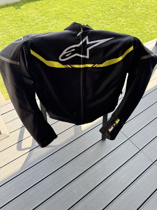 Geaca moto  marimea L  ALPINESTARS T-SPS AIR fluorescent/galben/negru