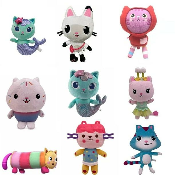 Jucarie de plus Gabby Dollhouse, personaj Kitty Fairy, NOUA