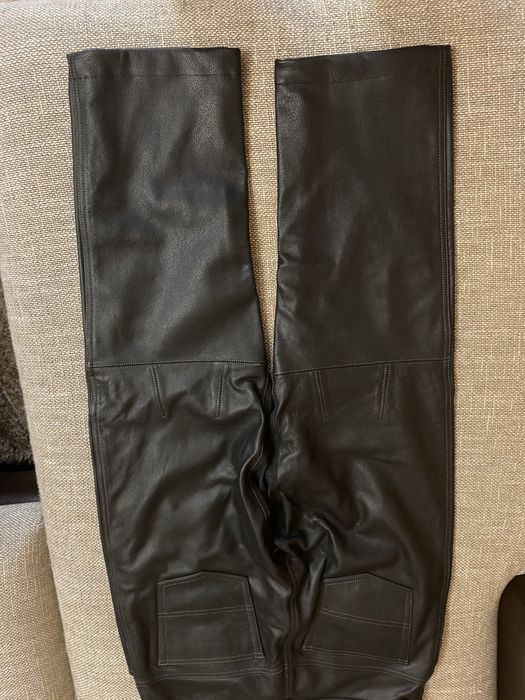 Кожен панталон