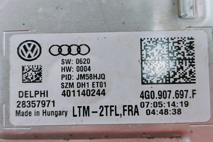 Droser  modul xenon 4G0907697F Volkswagen VW Passat B8 seria