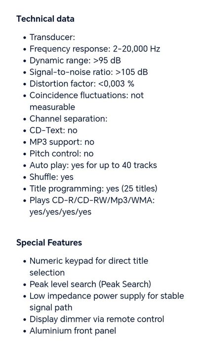 CD плеър  YAMAHA CDX-393 MKII и дистанционно VZ17030