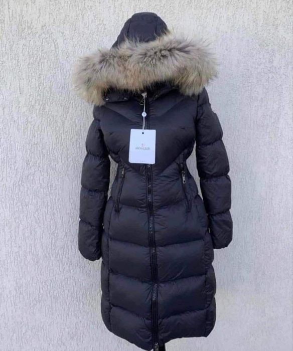 Geaca dama blanita naturala