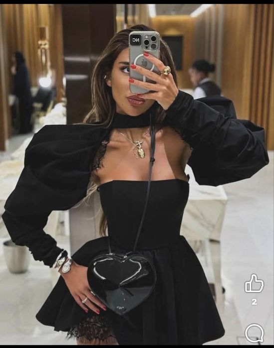 Комплект /рокля и ръкави/